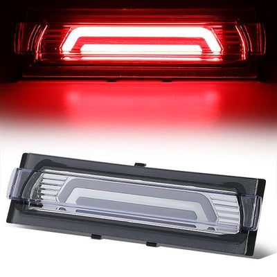 91-96 Chevy Corvette Third Brake Light - 3D LED Bar - Clear Lens - Plug-n-Play - 1