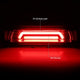 91-96 Chevy Corvette Third Brake Light - 3D LED Bar - Red Lens - Plug-n-Play - 2