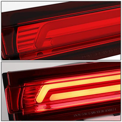 91-96 Chevy Corvette Third Brake Light - 3D LED Bar - Red Lens - Plug-n-Play - 3