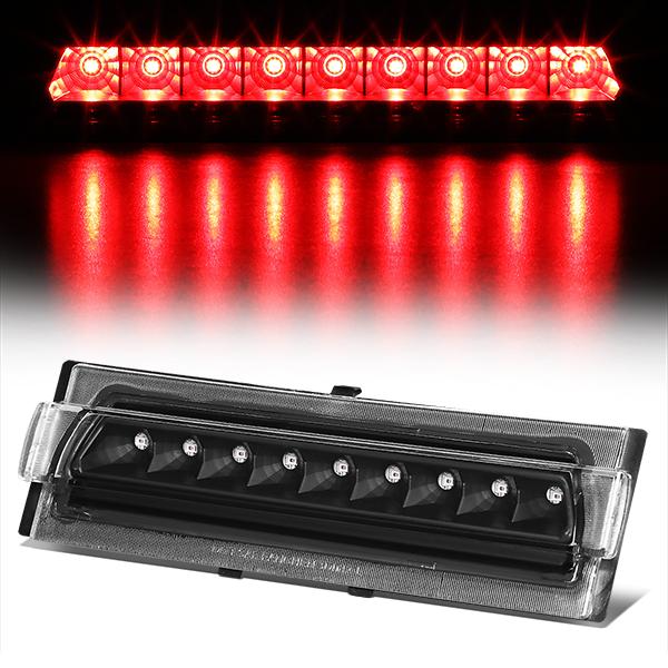 91-96 Chevy Corvette Third Brake Light - Full LED - Clear Lens - Plug-n-Play - 1