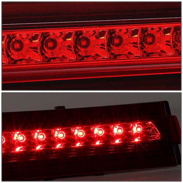 91-96 Chevy Corvette Third Brake Light - Full LED - Red Lens - Plug-n-Play - 3