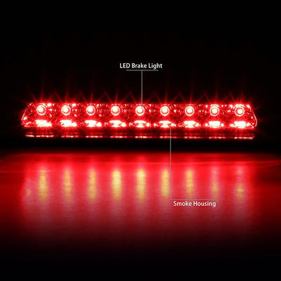 91-96 Chevy Corvette Third Brake Light - Full LED - Smoked Lens - Plug-n-Play - 2