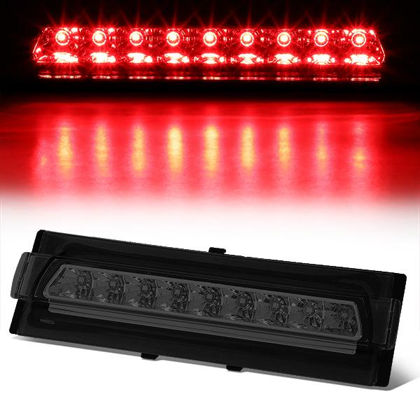91-96 Chevy Corvette Third Brake Light - Full LED - Smoked Lens - Plug-n-Play - 1