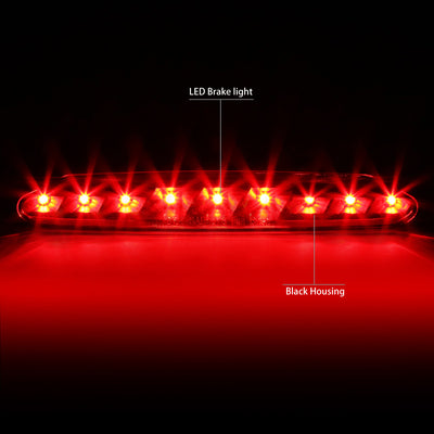 D-Motoring - Third Brake Light - LED - Black Housing - Plug-n-Play - 97-04 Chevy Corvette - 2