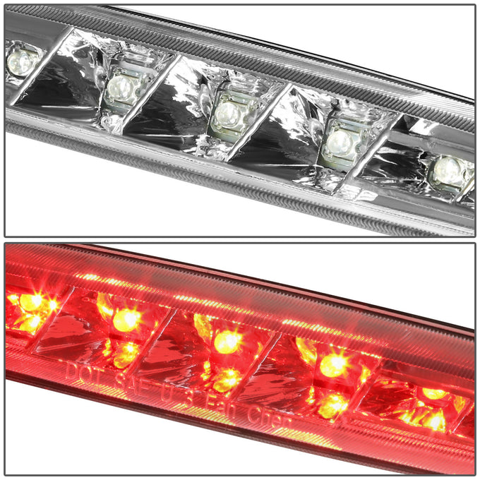 D-Motoring - Third Brake Light - LED - Chrome Housing - Plug-n-Play - 97-04 Chevy Corvette - 3