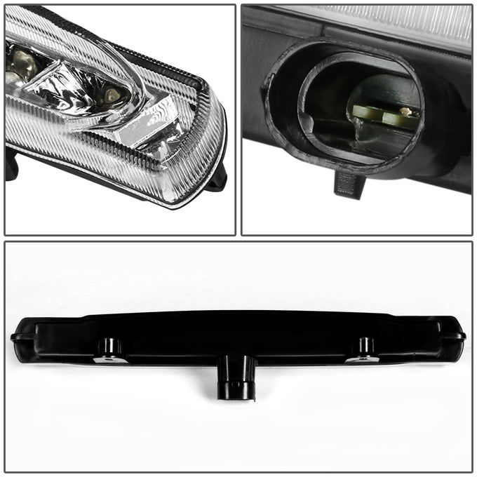 D-Motoring - Third Brake Light - LED - Chrome Housing - Plug-n-Play - 97-04 Chevy Corvette - 4