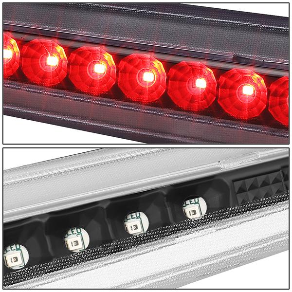 06-11 Cadillac DTS Black Housing Full LED 3rd Third Brake Light - 3