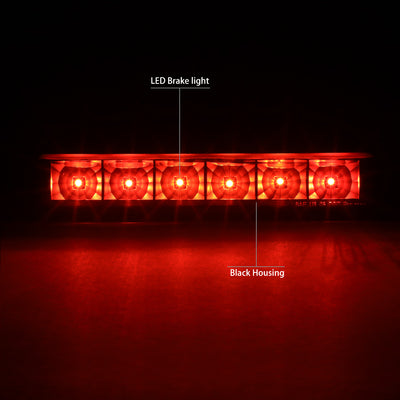 D-Motoring - Third Brake Light - LED - Black Housing - Plug-n-Play - Chevy Express 1500 / 2500 / 3500 / GMC Savana 1500 / 2500 / 3500 - 2