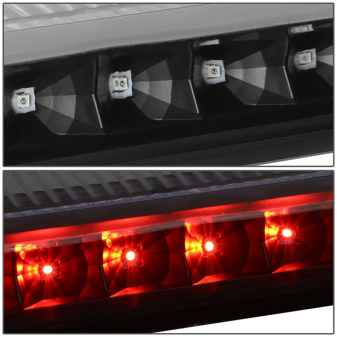 D-Motoring - Third Brake Light - LED - Black Housing - Plug-n-Play - Chevy Express 1500 / 2500 / 3500 / GMC Savana 1500 / 2500 / 3500 - 3