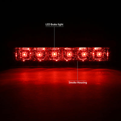 D-Motoring - Third Brake Light - LED - Smoked Lens - Plug-n-Play - Chevy Express 1500 / 2500 / 3500 / GMC Savana 1500 / 2500 / 3500 - 2