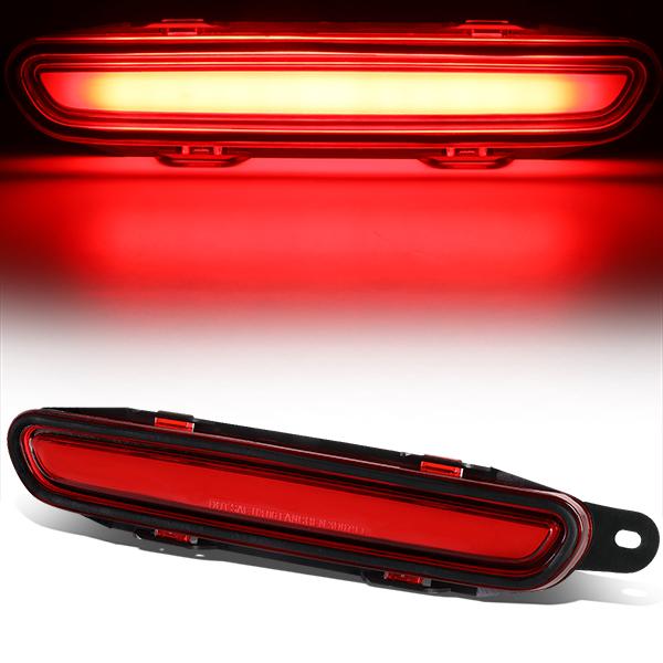 06-10 Dodge Charger Third Brake Light - 3D LED Tube - Red Lens - Plug-n-Play - 1