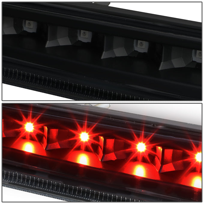 D-Motoring - Third Brake Light - LED - Black Housing - Smoked Lens - Plug-n-Play - Chevy Suburban 1500 / 2500 / Tahoe / GMC Yukon & XL 1500 / 2500 - 4