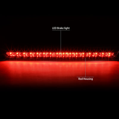 D-Motoring - Third Brake Light - LED - Red Lens - Plug-n-Play - Chevy Suburban 1500 / 2500 / Tahoe / GMC Yukon & XL 1500 / 2500 - 3