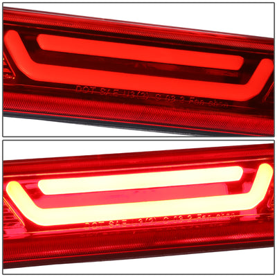 D-Motoring - Third Brake Light - 3D LED Bar - Red Lens - Plug-n-Play - Chevy Colorado / GMC Canyon - 2