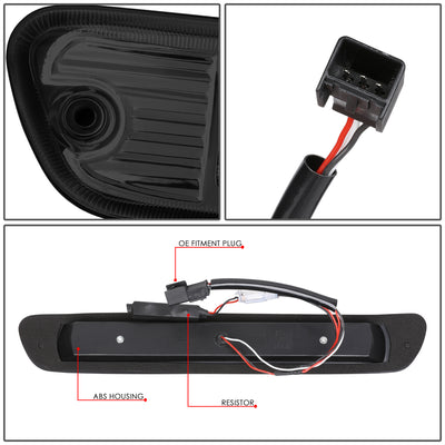 D-Motoring - Third Brake Light - 3D LED Bar - Smoked Lens - Plug-n-Play - Chevy Colorado / GMC Canyon - 3