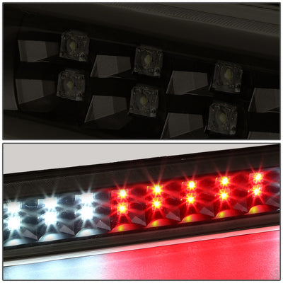 D-Motoring - Third Brake Light - LED - 2-Row - Black Housing - Smoked Lens - Plug-n-Play - Chevy Colorado / GMC Canyon - 3