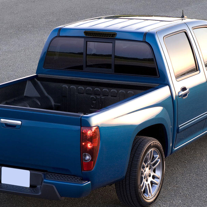 D-Motoring - Third Brake Light - LED - 2-Row - Black Housing - Smoked Lens - Plug-n-Play - Chevy Colorado / GMC Canyon - 5