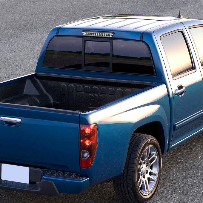 D-Motoring - Third Brake Light - LED - Dual Row - Chrome Housing - Plug-n-Play - Chevy Colorado / GMC Canyon - 6
