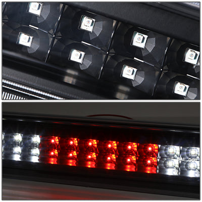 D-Motoring - Third Brake Light - LED - Dual Row - Black Housing - Plug-n-Play - Chevy Colorado / GMC Canyon - 4