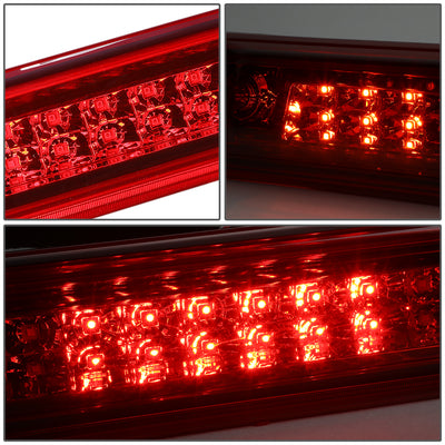 D-Motoring - Third Brake Light - LED - Dual Row - Red Lens - Plug-n-Play - Chevy Colorado / GMC Canyon - 4
