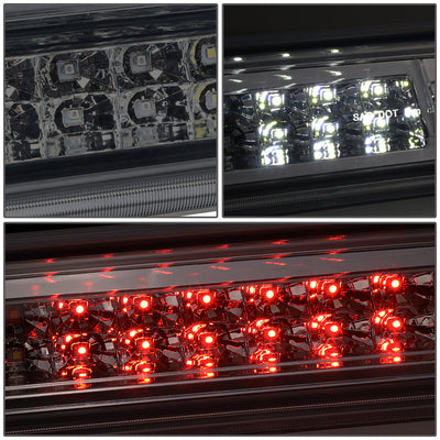 D-Motoring - Third Brake Light - LED - Dual Row - Smoked Lens - Plug-n-Play - Chevy Colorado / GMC Canyon - 4