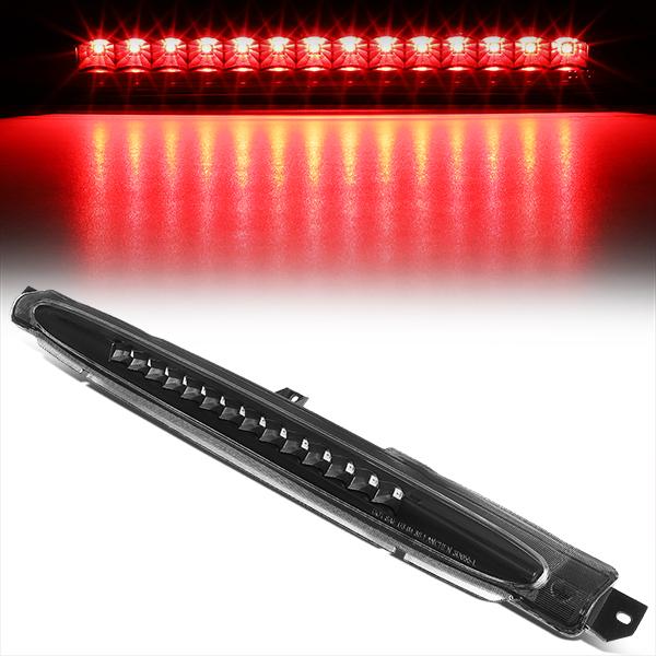 02-09 Trailblazer Envoy Third Brake Light - Full LED - Clear Lens - 3BL-CTRAIL04-LED-BK - 1