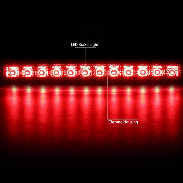 13-18 Encore/Trax Third Brake Light - Full LED - Clear Lens - Plug-n-Play - 2