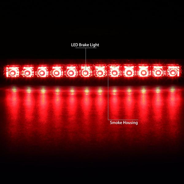 13-18 Encore/Trax Third Brake Light - Full LED - Smoked Lens - Plug-n-Play - 2
