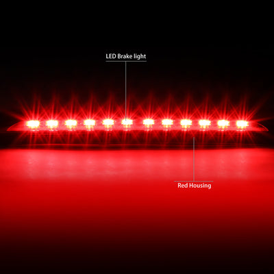 D-Motoring - Third Brake Light - LED - Red Lens - Plug-n-Play - 13-16 Mazda CX-5 - 2