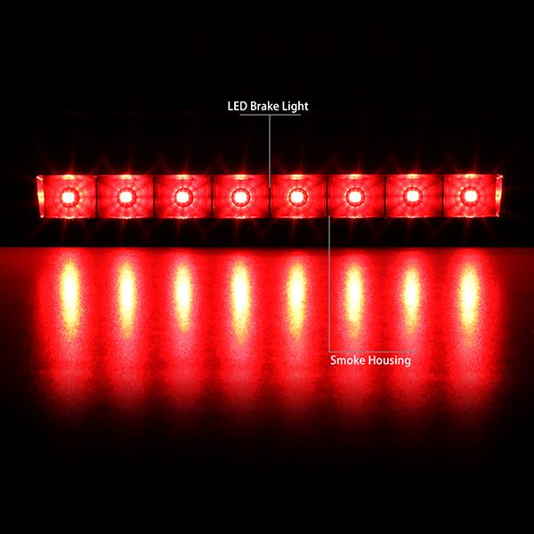10-16 Dodge Journey Third Brake Light - Full LED - Smoked Housing - Plug-n-Play - 2