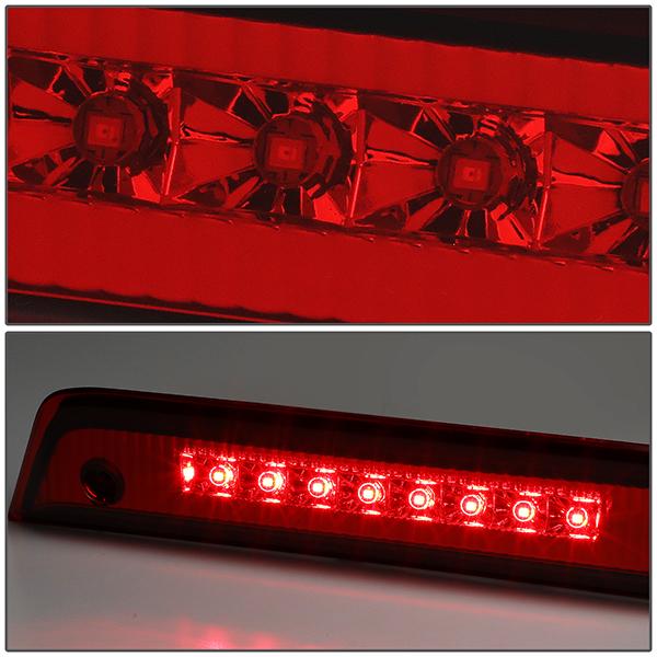 10-16 Dodge Journey Third Brake Light - Full LED - Red Housing - Red Lens - Plug-n-Play - 3