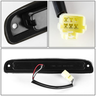 D-Motoring - Third Brake Light - LED - Black Housing - Smoked Lens - Plug-n-Play - 97-07 Dodge Dakota - 4