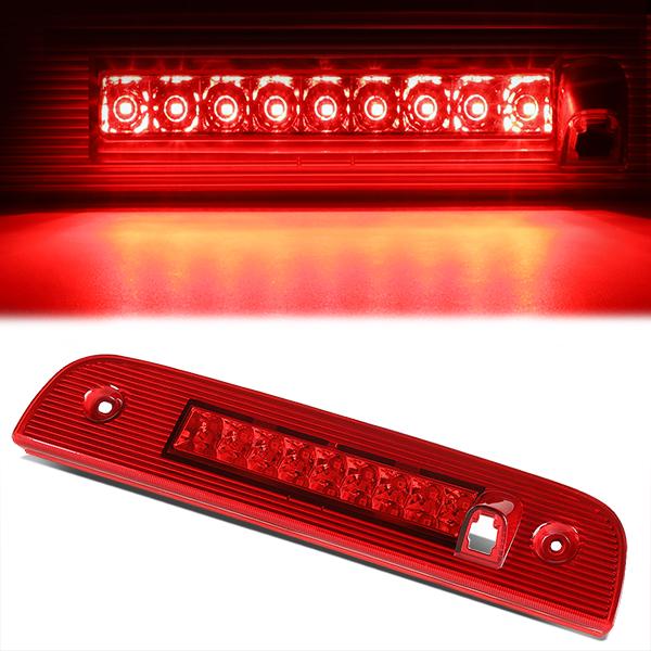 07-12 Dodge Nitro Full LED 3rd Third Brake Light - Red - 3BL-DNIT07-LED-RD - 1
