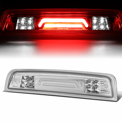 D-Motoring - Third Brake Light - 3D LED Bar - Chrome Housing - Plug-n-Play - Dodge Ram 1500 / 2500 / 3500 - 1
