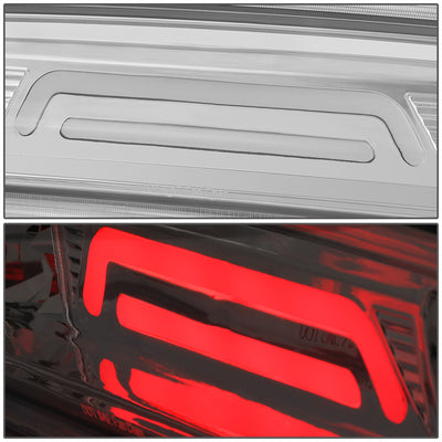 D-Motoring - Third Brake Light - 3D LED Bar - Chrome Housing - Plug-n-Play - Dodge Ram 1500 / 2500 / 3500 - 2
