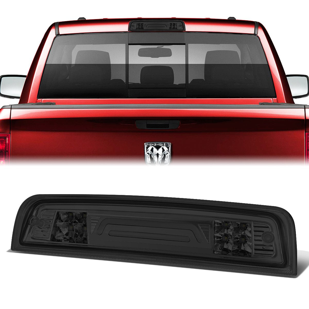 LED 3rd Brake Light <br>09-10 Dodge Ram 1500, 10-17 Ram 1500-3500