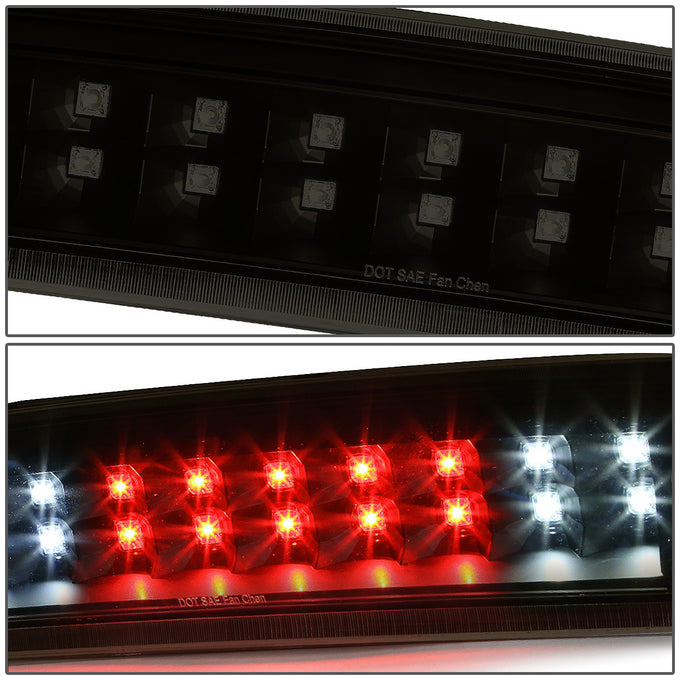 D-Motoring - Third Brake Light - LED - Black Housing - Smoked Lens - Plug-n-Play - Dodge RAM 1500 / 2500 / 3500 - 3