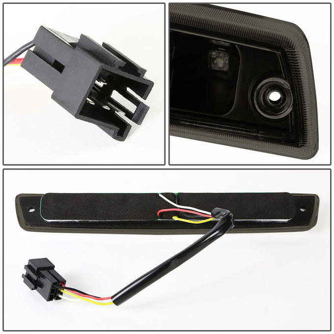 D-Motoring - Third Brake Light - LED - Black Housing - Smoked Lens - Plug-n-Play - Dodge RAM 1500 / 2500 / 3500 - 4