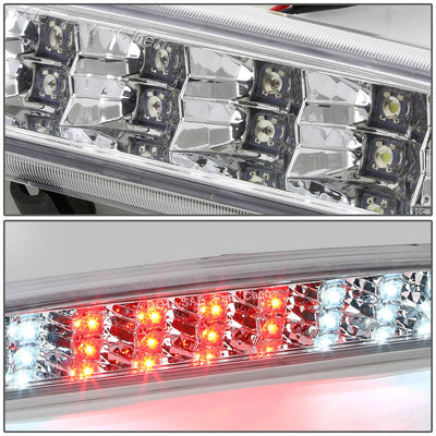 D-Motoring - Third Brake Light - LED - Chrome Housing - Plug-n-Play - Dodge RAM 1500 / 2500 / 3500 - 4