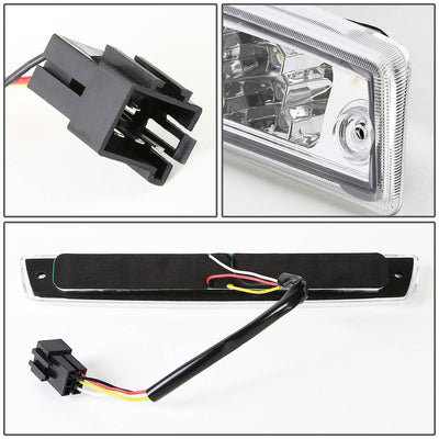 D-Motoring - Third Brake Light - LED - Chrome Housing - Plug-n-Play - Dodge RAM 1500 / 2500 / 3500 - 5