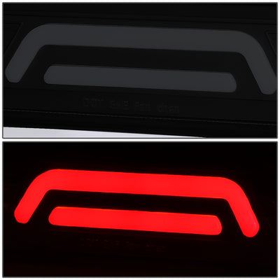 D-Motoring - Third Brake Light - LED - Black Housing - Smoked Lens - Plug-n-Play - Dodge RAM 1500 / 2500 / 3500 - 2