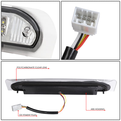 D-Motoring - Third Brake Light - LED - Chrome Housing - Plug-n-Play - Dodge RAM 1500 / 2500 / 3500 - 3