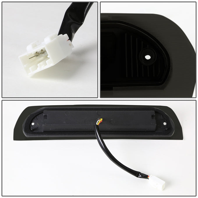 D-Motoring - Third Brake Light - LED - Black Housing - Smoked Lens - Plug-n-Play - Dodge RAM 1500 / 2500 / 3500 - 4