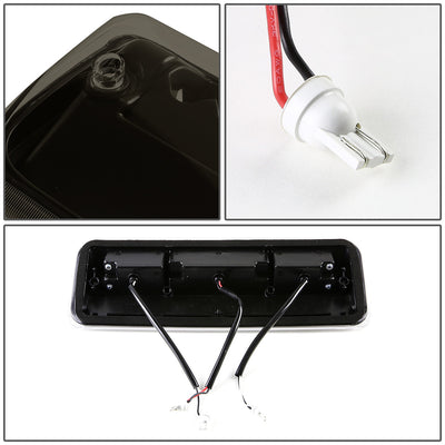 D-Motoring - Third Brake Light - LED - Black Housing - Smoked Lens - Plug-n-Play - Ford F-150 / Explorer Sport Trac / Lobo / Lincoln Mark Lt - 4
