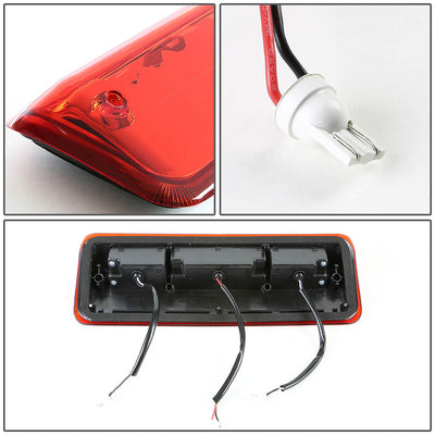 D-Motoring - Third Brake Light - LED - Red Lens - Plug-n-Play - Ford F-150 / Explorer Sport Trac / Lobo / Lincoln Mark Lt - 5