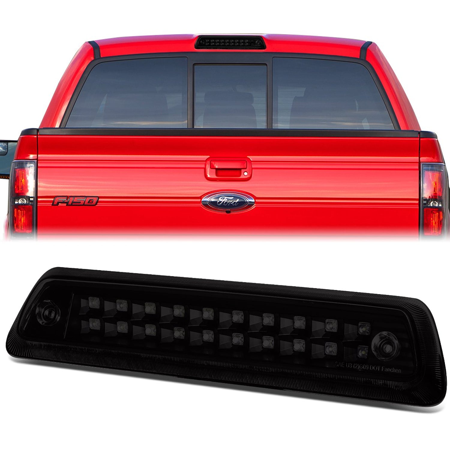 LED 3rd Brake Light <br>09-14 Ford F150 Lincoln Mark LT