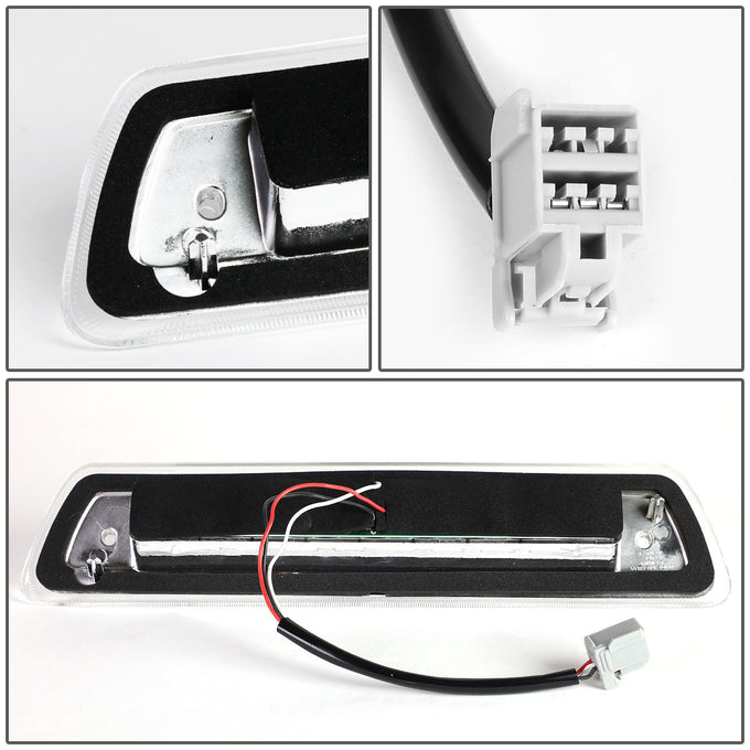 D-Motoring - Third Brake Light - LED - Chrome Housing - Plug-n-Play - Ford F-150 / Lincoln Mark LT - 4