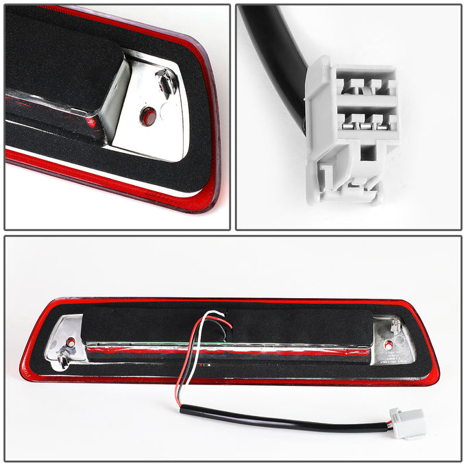 D-Motoring - Third Brake Light - LED - Red Lens - Plug-n-Play - Ford F-150 / Lincoln Mark LT - 4