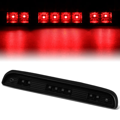 D-Motoring - 92-96 Ford F-150 F-250 F-350 BroncoThird Brake Light - LED - Tinted Housing - Smoked Lens - Plug-n-Play - 1