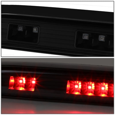 D-Motoring - 92-96 Ford F-150 F-250 F-350 BroncoThird Brake Light - LED - Tinted Housing - Smoked Lens - Plug-n-Play - 3